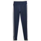 Koton Yüksek Bel Çizgili Slim Fit Spor Tayt