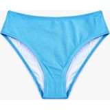 Koton Yüksek Bel Dokulu Bikini Altı - 38 - Mavi