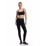 Koton Yüksek Bel Skinny Fit Çizgi Detaylı Spor Tayt