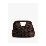 Koton Zincir Askılı Hasır Clutch Çanta