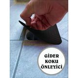 Kötü Koku Önleyici Silikon Mat Banyo Mutfak Lavabo Balkon Gider Tıpası Kapağı Böcek Önleyici Ve Koku Giderici Kapak