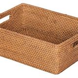Kouboo 1060121 Laguna Rattan Raf ve Düzenleme Sepeti