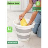Kova Katlanır Su Kovası Silikon Kova Katlanabilir Bebek Kovası Bpa Free