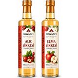 Kovancı Elma & Alıç Sirkesi %100 Doğal Katkısız Fermente Sirke – Geleneksel Üretim - 1 lt