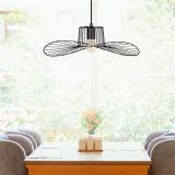 Kovboy Endüstriyel Siyah Avize, 50 Cm