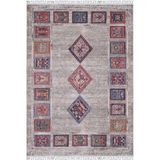 Kowalewo Kırmızı MadalyonModern Geometrik Etnik Desenli Boho Makinada Yıkanabilir Hav Toz Vermez Leke Tutmaz Kaymaz Taban Dijital Makine Baskı Halı Oturma Odası Salon Yolluk Koridor Mutfak Halısısı