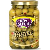 Köy Sepeti Biberli Yeşil Zeytin - 550 gr