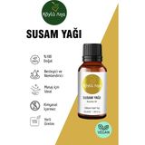 Köylü Ana Susam Yağı 50 ml - Saf Soğuk Sıkım Cilt Besleyici ve Nemlendirici Masaj Yağı