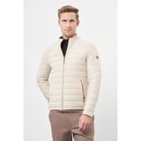 Koyu Bej Suni Deri Hakim Yaka Düz Yırtmaçsız Tam Astar Slim Fit Casual Deri Mont 1038245150 - 48