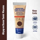 Koyu Ceviz 200 gr Ahşap Parke Duvar Tamir Macunu