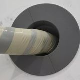 Koyu Gri Klima Borusu Delik Kapatma Dekoratif Kapak Boru Kapağı Plastik