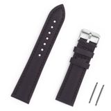 Koyu Kahverengi Spor Hakiki Deri Saat Kordonu Kayış 18-20-22-24-26mm (24mm)