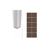 Koyu Kare Kahve 40x40 mm 2 Paket Yapışkanlı Sandalye Koltuk Mobilya Ayak Keçesi Zemin Koruyucu Keçe - 40 x 40 mm