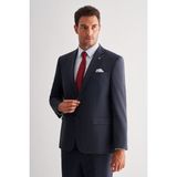Koyu Lacivert 4 Drop Comfort Fit Classic Takım Elbise 1001255121