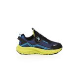 Koyu Mavi Akıllı Bağcıklı Geniş Kalıp Ortopedik Erkek Çocuk Spor Ayakkabı Sneaker 25001
