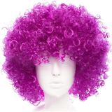 Koyu Mor Violet Afro Bonus Parti Peruğu
