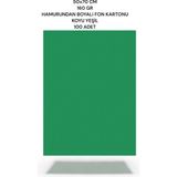 Koyu Yeşil 50x70 Cm 160 Gr Fon Kartonu 100'lü Paket