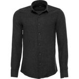 Koyu Yeşil Desensiz Slimfit Oduncu Gömlek - 2XL