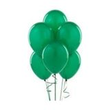 Koyu Yeşil Pastel Balon 50 Adet + 5 mt Balon Zinciri