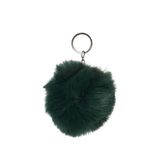 Koyu Yeşil Peluş Ponpon Anahtarlık, 12 cm, TYC00823831206, Koyu Yeşil, üniseks-yetişkin