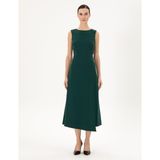 Koyu Yeşil Regular Fit Dokuma Elbise 50296887 VR079