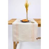 Koza | %100 Keten Çizgili Runner 40 X 110
