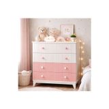 Koza %100 MDF Bohem Pembe Bebek&ÇocukOdası Şİfonyer