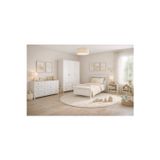 Koza %100 MDF Bonnie Mega Bebek Odası (3 Kapılı Dolap & 8 Çekmeceli Şifonyer & 90x190 Yavrusuz Karyola)
