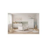 Koza %100 Mdf Bonnie Mini (Large) Bebek Odası (2 Kapılı Dolap& 8 Çekmece Şifonyer & 80X180 Büyüyen Beşik)