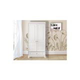 Koza %100 MDF Panjur Beyaz 2 Kapılı Bebek & Çocuk Dolap