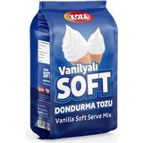 Koza 1250/5 Lt Süt Gr Vanilyalı Soft Dondurma Tozu Külah Tipi Katkısız Doğal İçerik