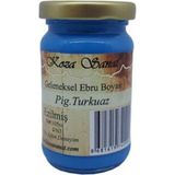 Koza GLN520 Pigment Turkuaz Ebru Boyası