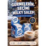 Koza Gurmelerin Seçimi Milky Salep Pratik Lezzet Tek İçimlik Premium Toz Sütlü Sahlep - 12 Paket