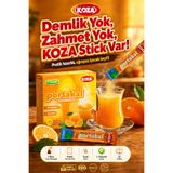 Koza Gurmelerin Seçimi Pratik Lezzet Az Şekerli Portakal Aromalı Oralet Tek İçimlik Portakallı İçecek Tozu 30 Stick