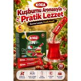 Koza Gurmelerin Seçimi Pratik Lezzet Kuşburnu Aromalı Tek İçimlik Premium Kuşburnu Çayı 50 Stick