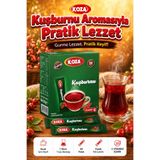 Koza Gurmelerin Seçimi Pratik Lezzet Kuşburnu Aromalı Tek İçimlik Toz Premium Kuşburnu Çayı 20 Stick