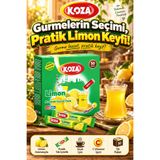 Koza Gurmelerin Seçimi Pratik Lezzet Limon Aromalı Oralet Tek İçimlik Premium İçecek Tozu 50 Stick