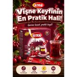 Koza Gurmelerin Seçimi Pratik Lezzet Vişne Aromalı Vişneli Oralet Premium İçecek Tozu 50 Stick