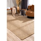 Koza Halı Fibra Natural Halı Kilim Yolluk Antre Salon Oturma ve Yatak Odası Balkon Koridor Halısı B3754A