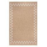 Koza Halı Fibra Natural Krem Halı Kilim Salon Oturma Odası Yolluk Yatak Odası Koridor Halısı A0705A, 60 x 100