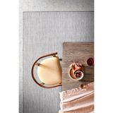Koza Halı Fresco Antrasit Ekru Iskandinav Jüt Yıkanabilir Halı Kilim Balkon Teras Salon Koridor Halısı 20522a, 80 x 150