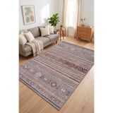 Koza Halı Koza Miras Yıkanabilir Pamuk Kaymaz Taban Şönil Multi Halı Yolluk Kilim AC157A