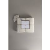 Koza Home 37102 130x170 cm Miel Krem Kenarı Ponponlu Tv Battaniyesi