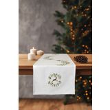Koza Home Charm Renkli Geyik Baskılı Krem Runner 45x140 35260A