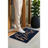 Koza Home Coco Lacivert Kıl Kapı Önü Paspası 40X60 3680 - 40 x 60 cm