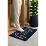 Koza Home Coco Lacivert Kıl Kapı Önü Paspası 40x60 3680
