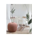 Koza Home Fluffy Örgü Puf Somon 8004
