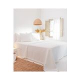 Koza Home Freya Müslin %100 Pamuk Krem Pike Çift Kişilik 230x245 7502A