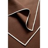 Koza Home Graın Kahverengi Sıvı Itici Özellikli 2'li Amerikan Servis (30X49) 2593 - 30 x 49 cm