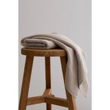 Koza Home Ivory Bej Fitilli Mikro Fiber%100 Pamuk 2'li Banyo Havlusu Seti 50x90-70x140 1128A